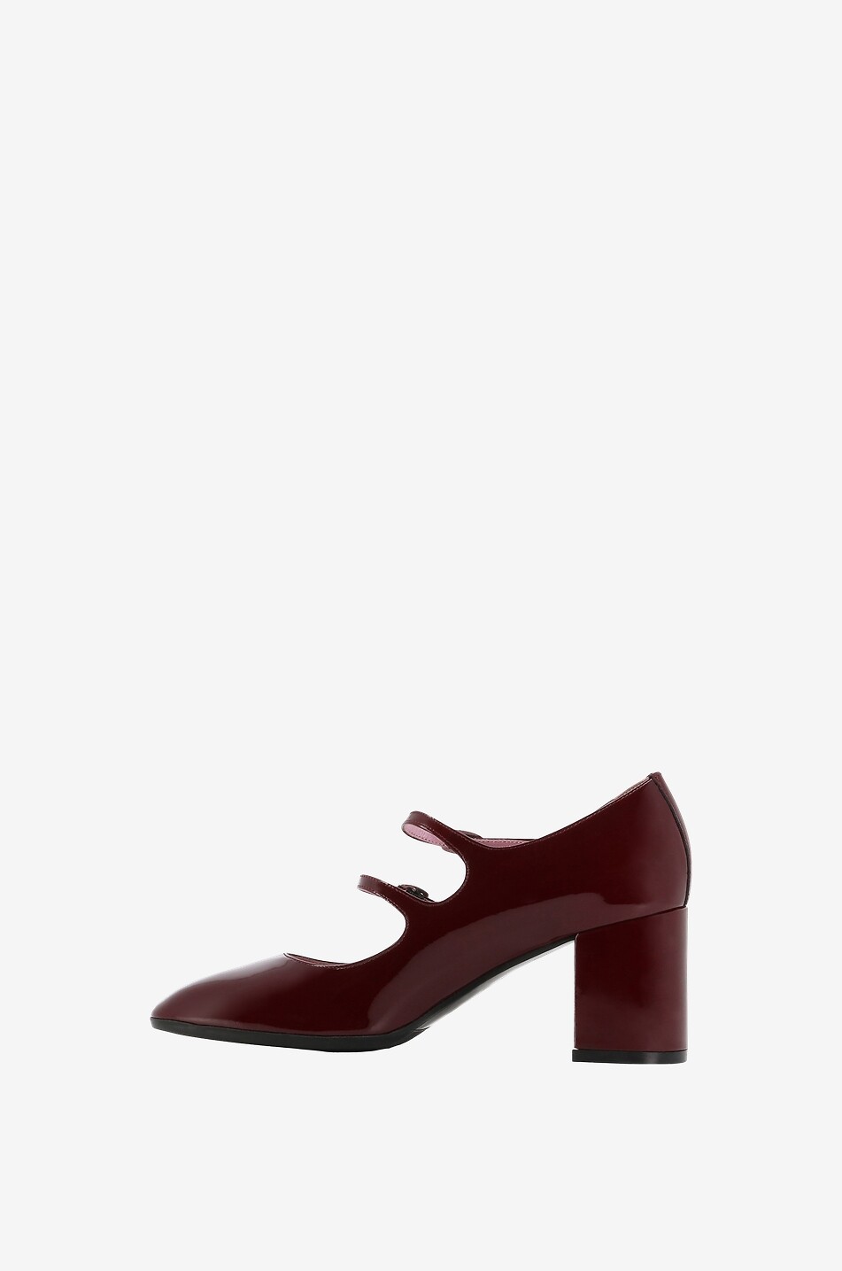 CAREL Alice 70 patent leather mary-janes Women DARK RED 3