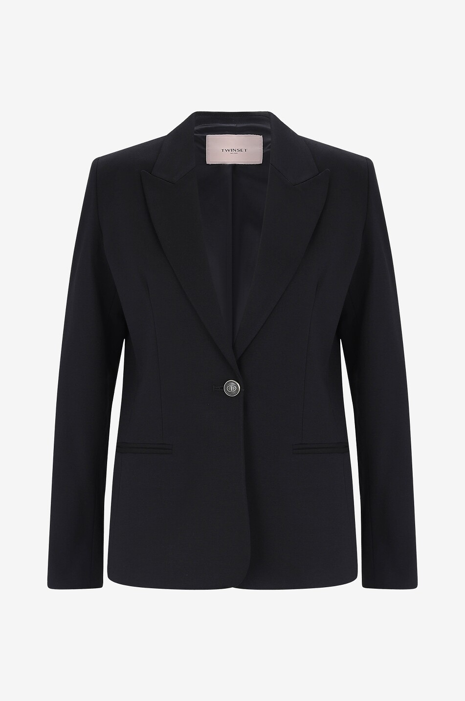 Blazer aus Punto-Milano-Jersey