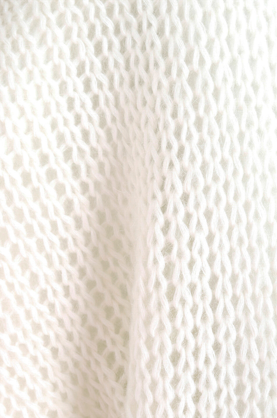 FORTE FORTE Cardigan cache-coeur en mohair Femme BLANC 3