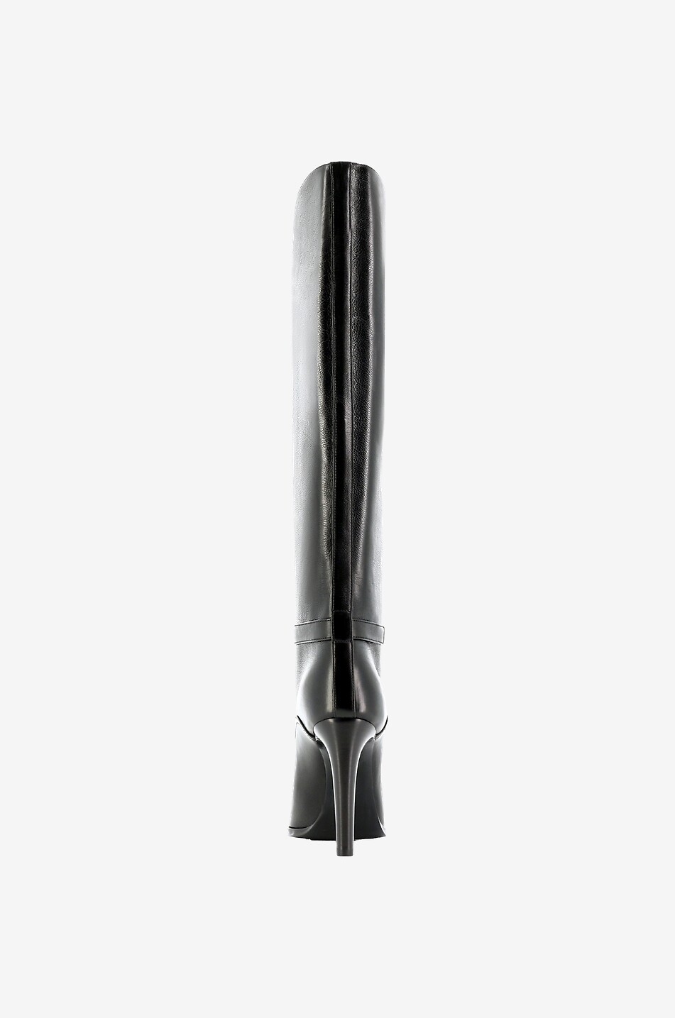 SAINT LAURENT PARIS Lederstiefel mit Absatz Diane 100 Damen SCHWARZ 4