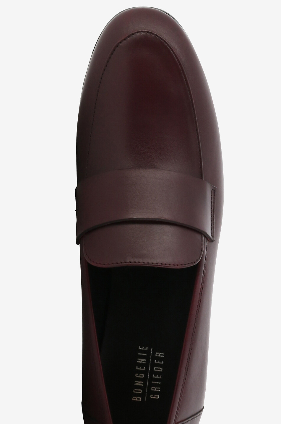 BONGENIE Sharon 15 smooth leather loafers Women DARK RED 5