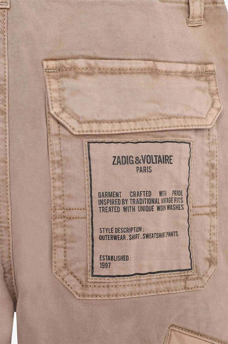 Pantalon garçon en coton Paris Manga