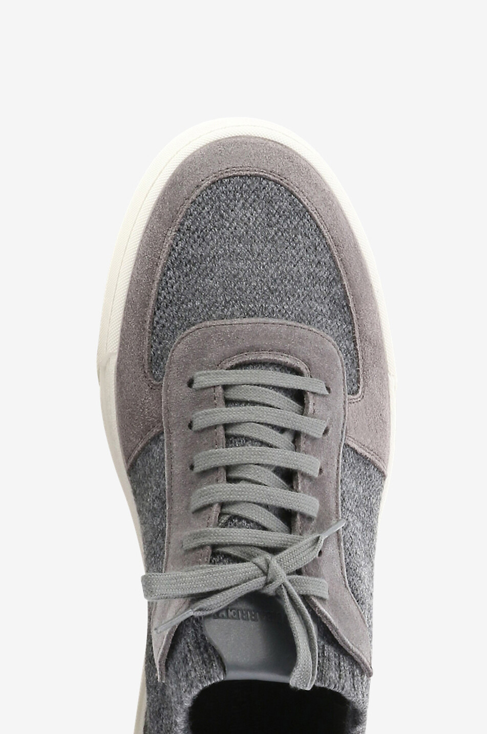 BARRETT Niedrige Schnürsneakers aus Wildleder Herren MITTELGRAU 5