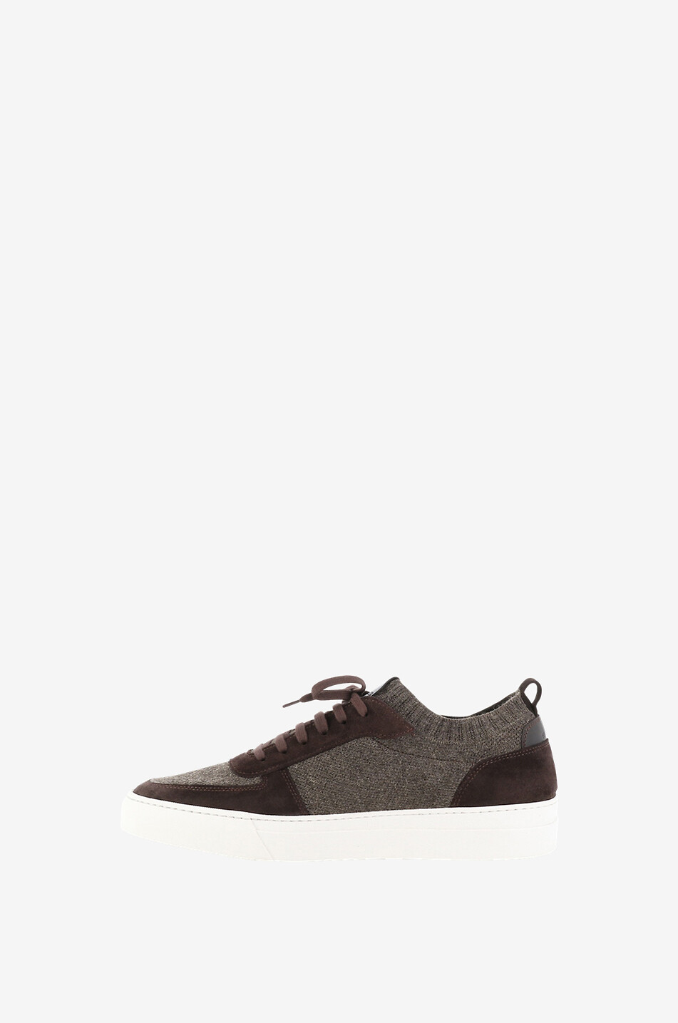 BARRETT Niedrige Schnürsneakers aus Wildleder Herren DUNKELBRAUN 3