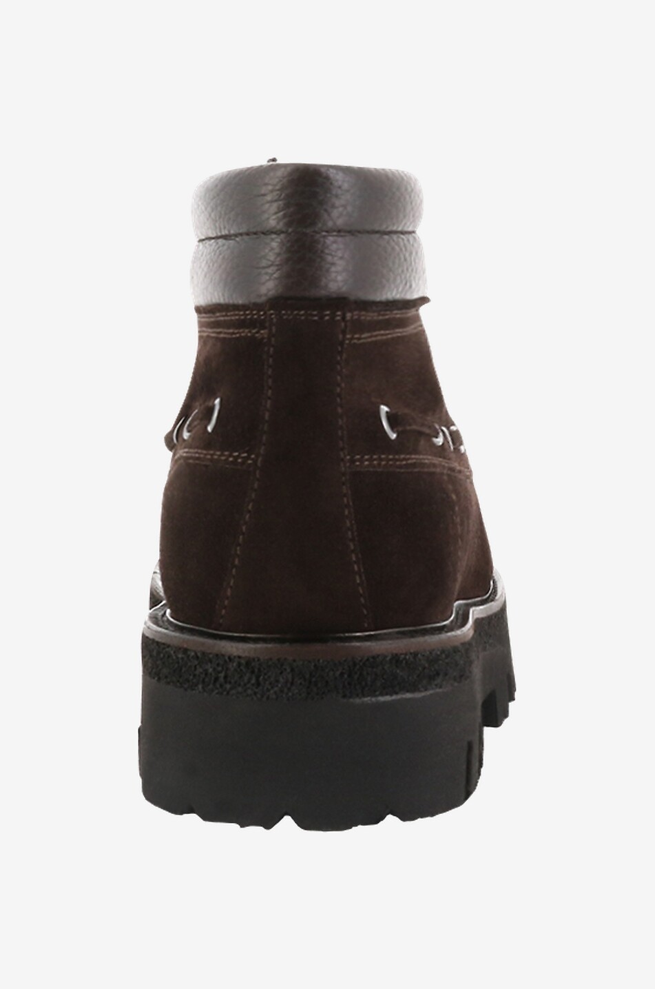 Suede lace-up boots