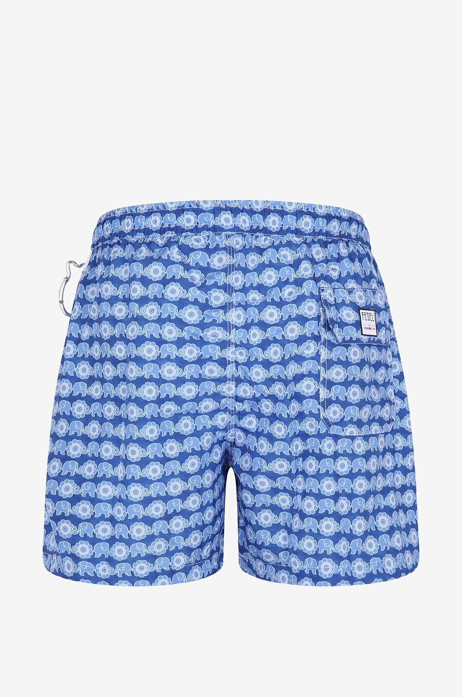 FEDELI Maillot de bain short Madeira Homme BLEU MOYEN 2