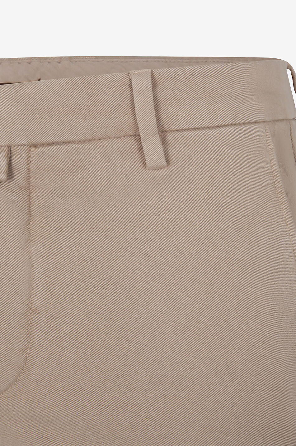 Cotton blend chino trousers
