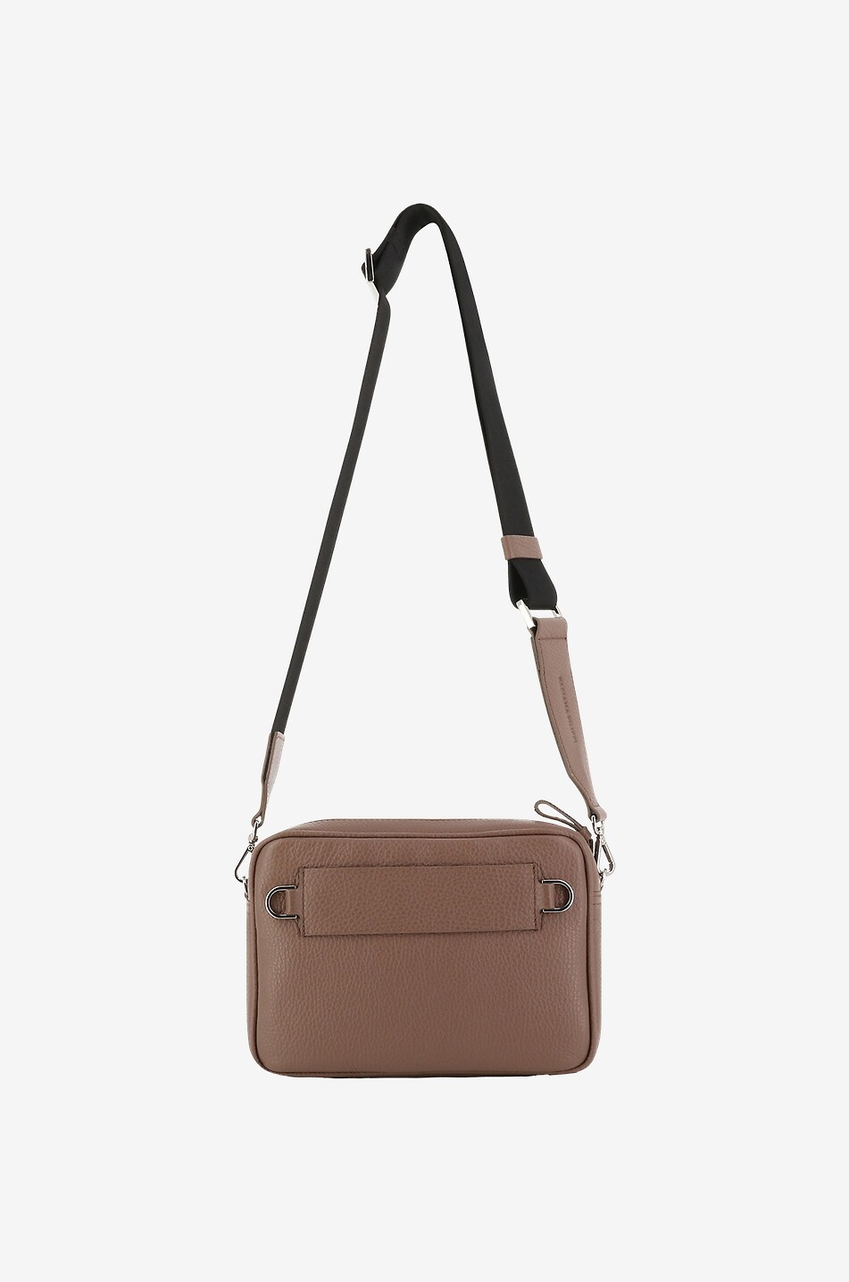 FABIANA FILIPPI Wandelbare Tasche aus genarbtem Leder Damen HELLBRAUN 3