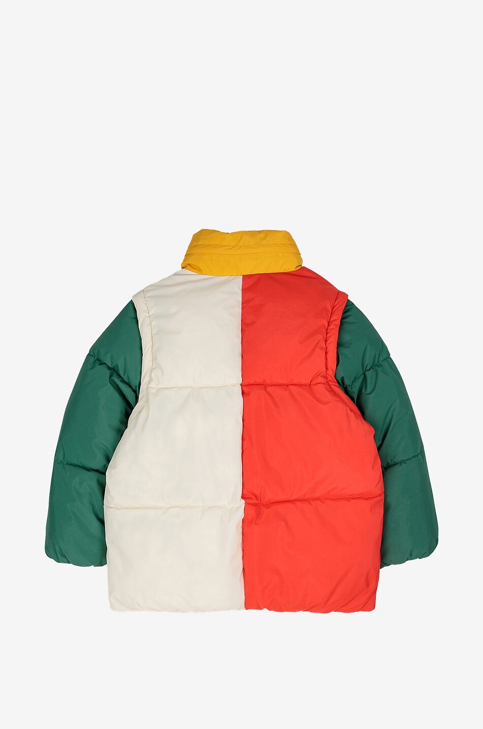 BOBO CHOSES Wattierter Jungenparka Color Block Junge BUNT 2