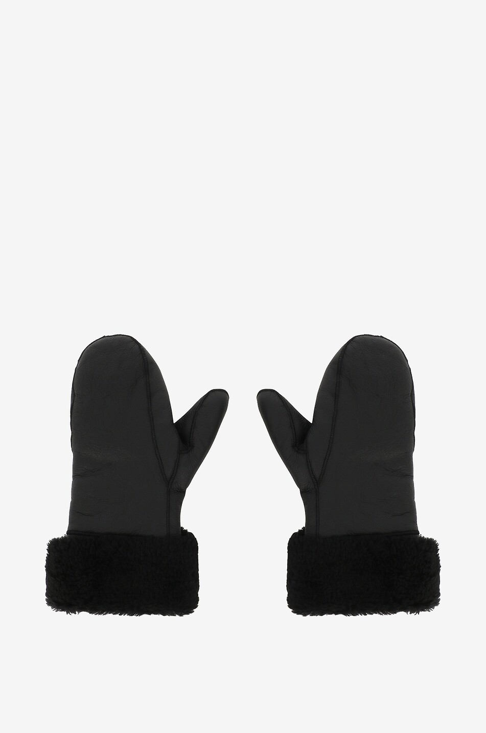 Lambskin mittens