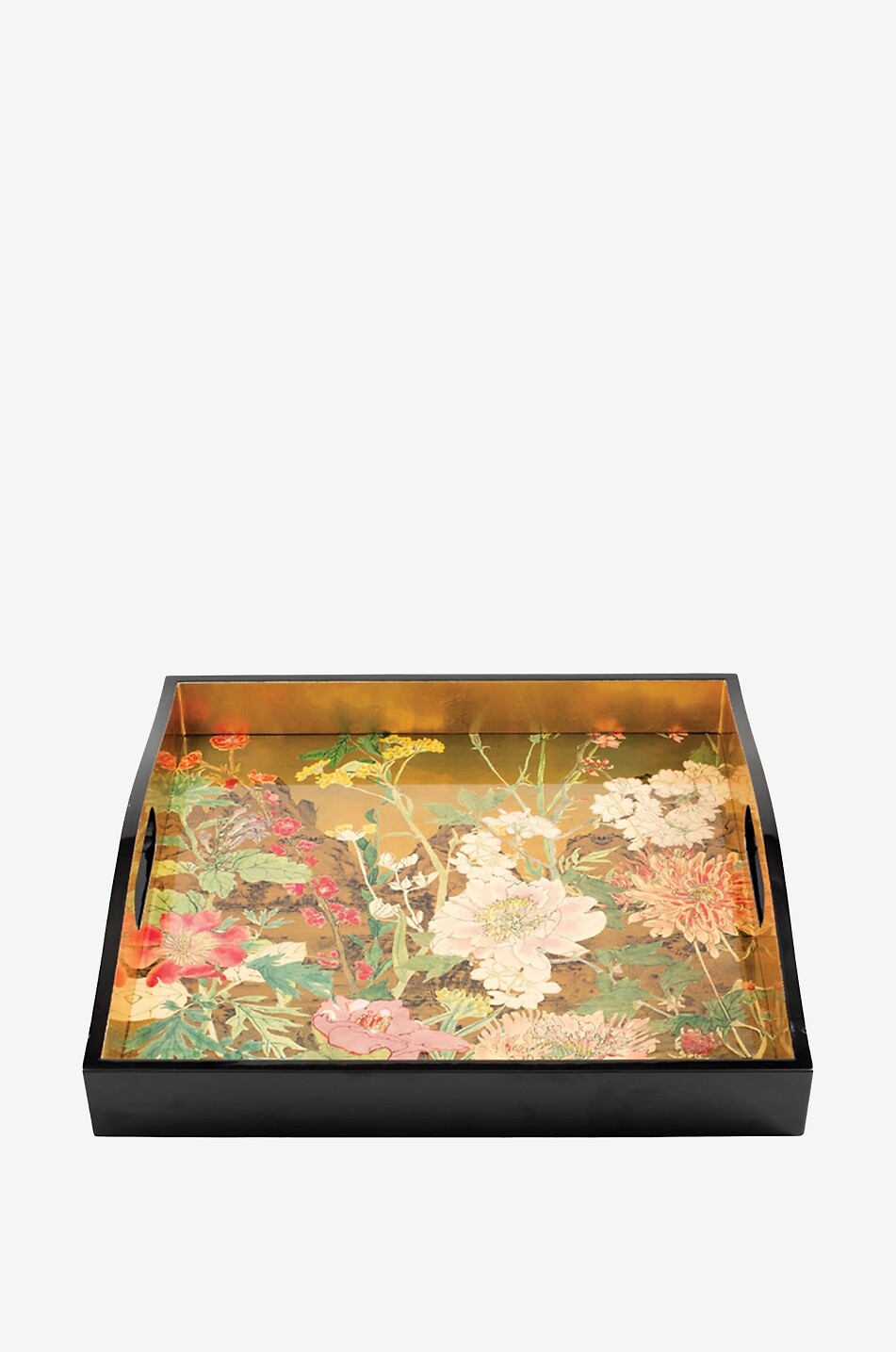CASPARI Mountain High square lacquer tray Home MULTI COLOURED 1