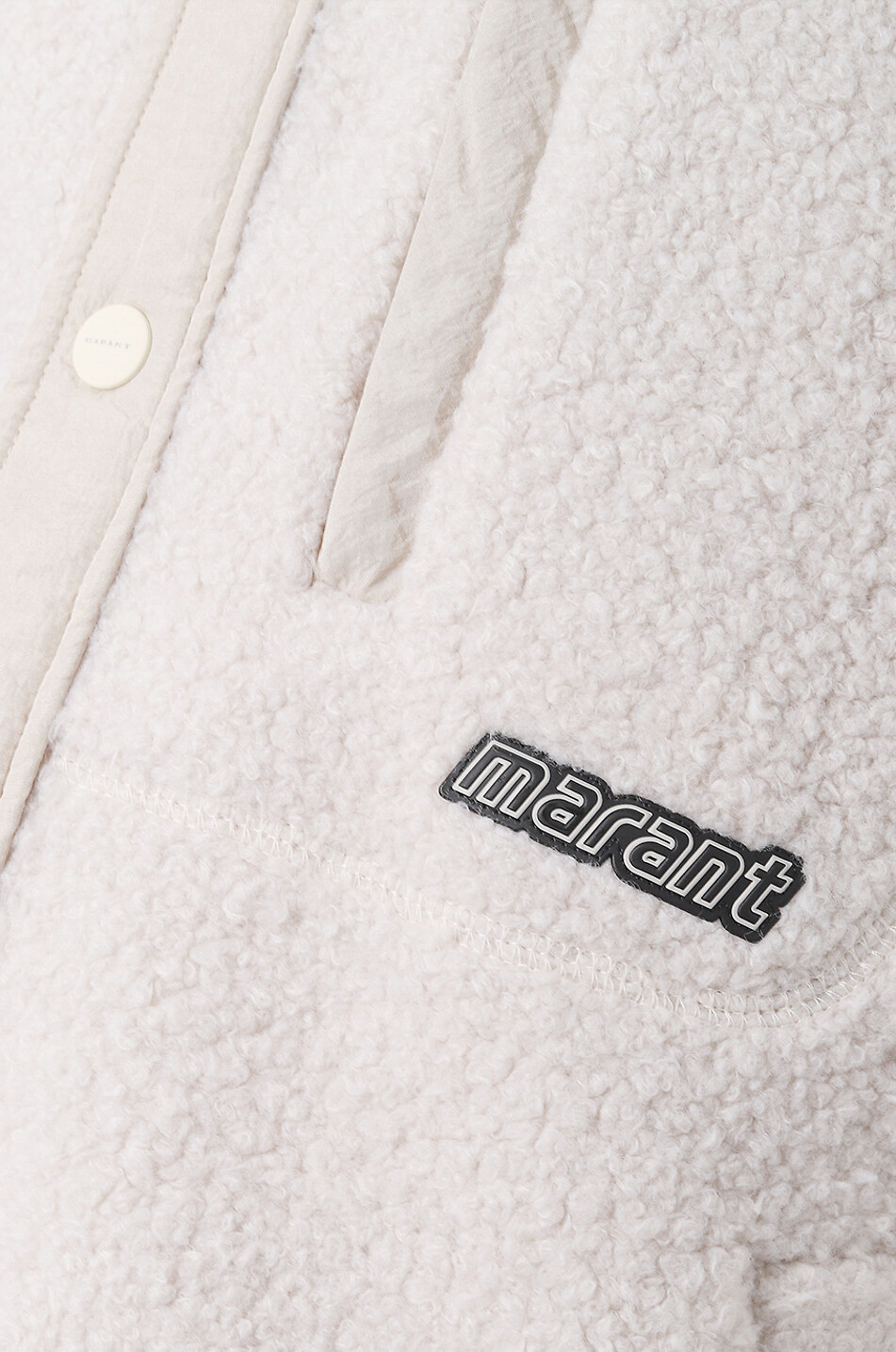 Maja fluffy shirt jacket