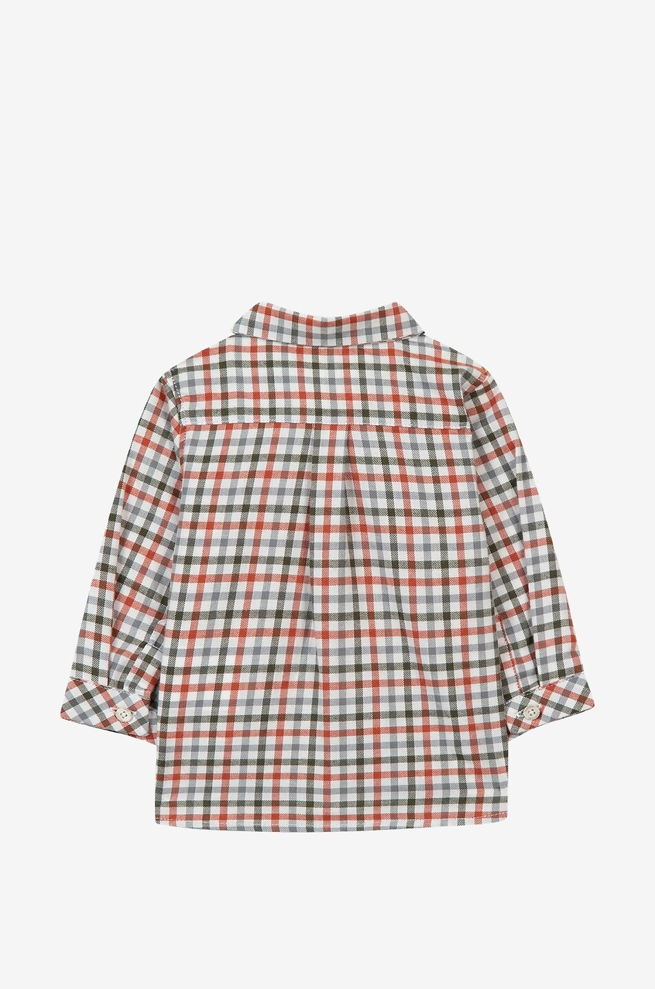 Baby-Flanellhemd mit Karos