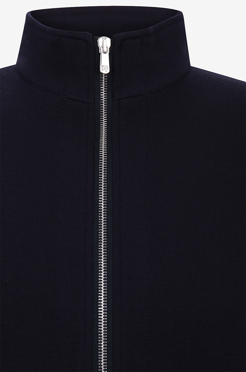 Blouson en laine vierge et cachemire Key