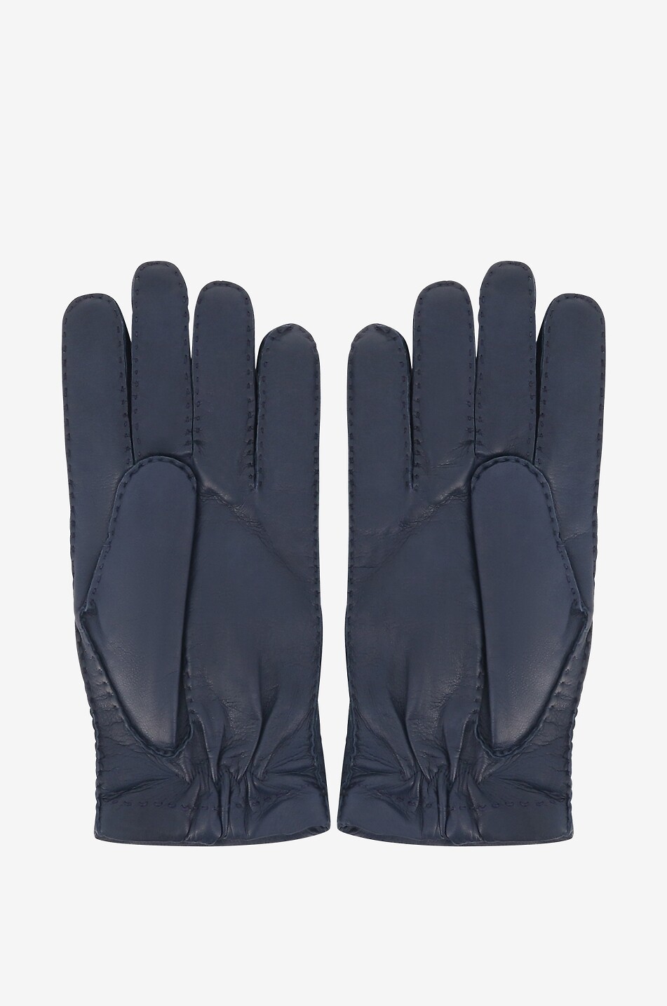 PIERO RESTELLI Gants en cuir Homme BLEU MOYEN 2