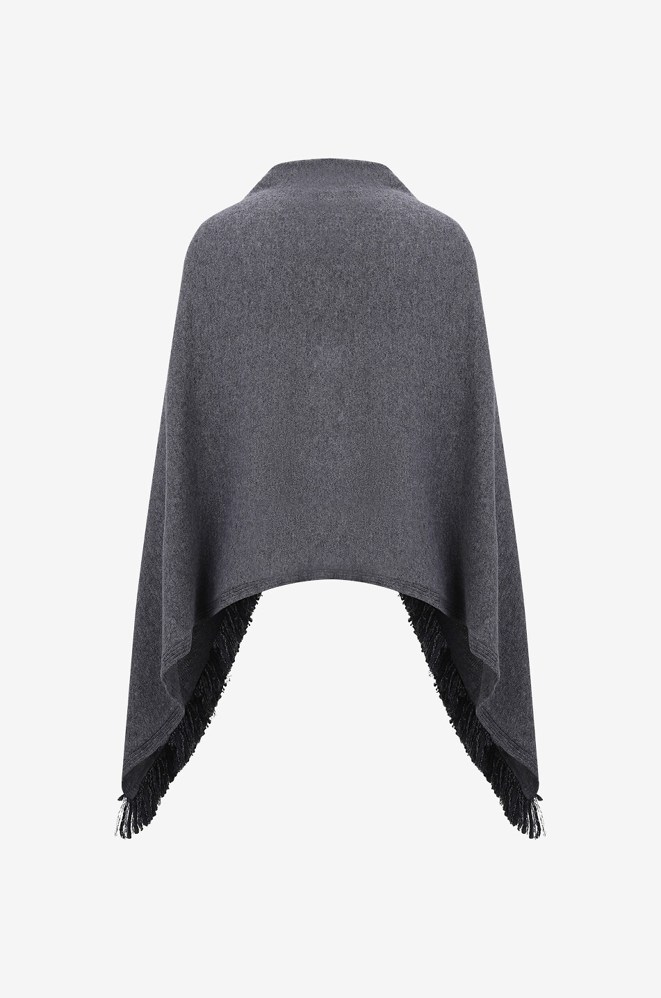 GAYNOR Poncho en laine mérinos et angora Galileo Femme GRIS 2