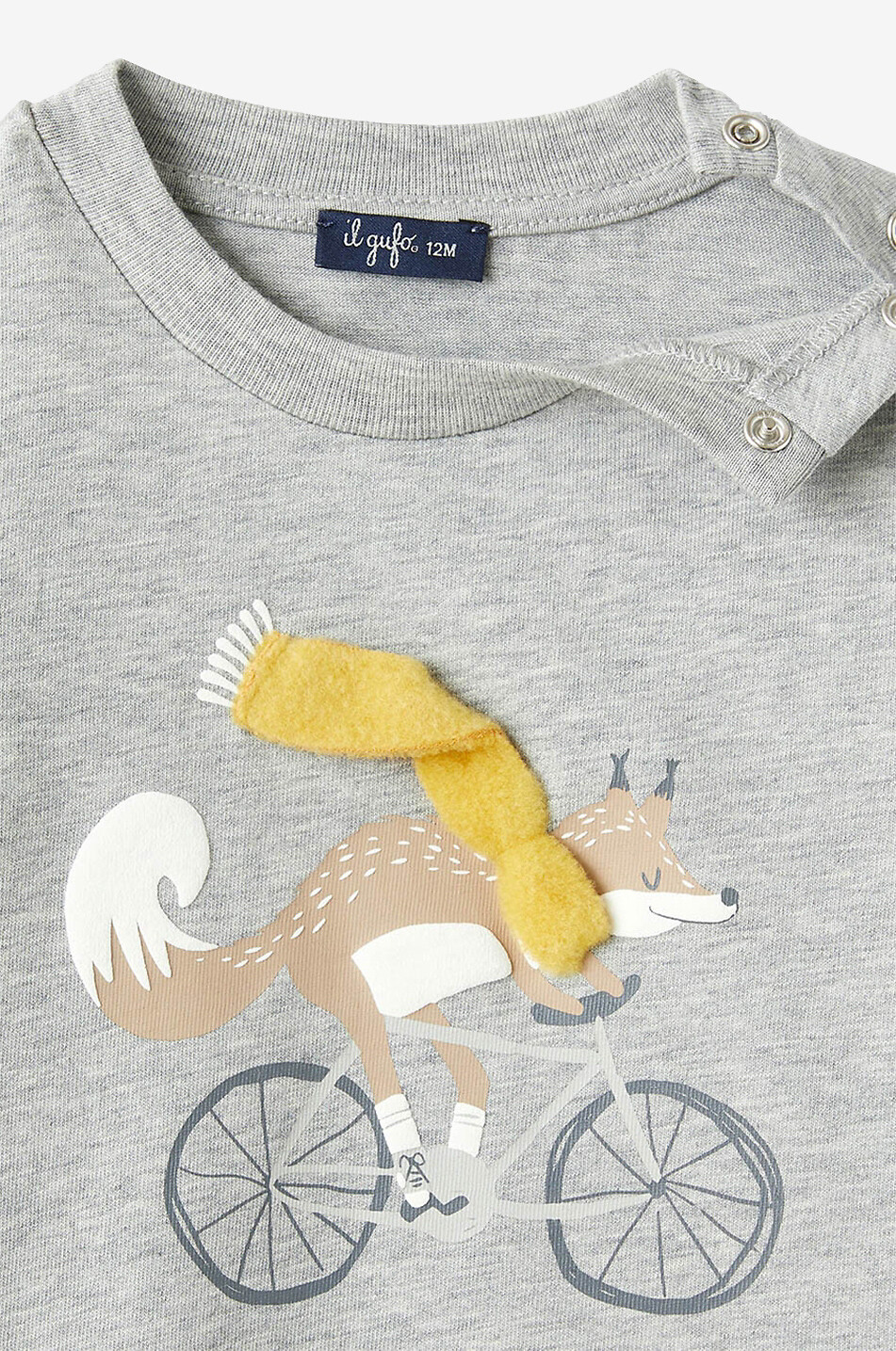 Baby-Langarm-T-Shirt mit Print Fuchs