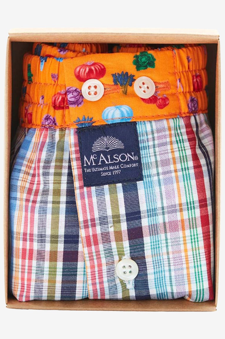 MC ALSON Boxershorts aus Baumwolle Herren BUNT 4