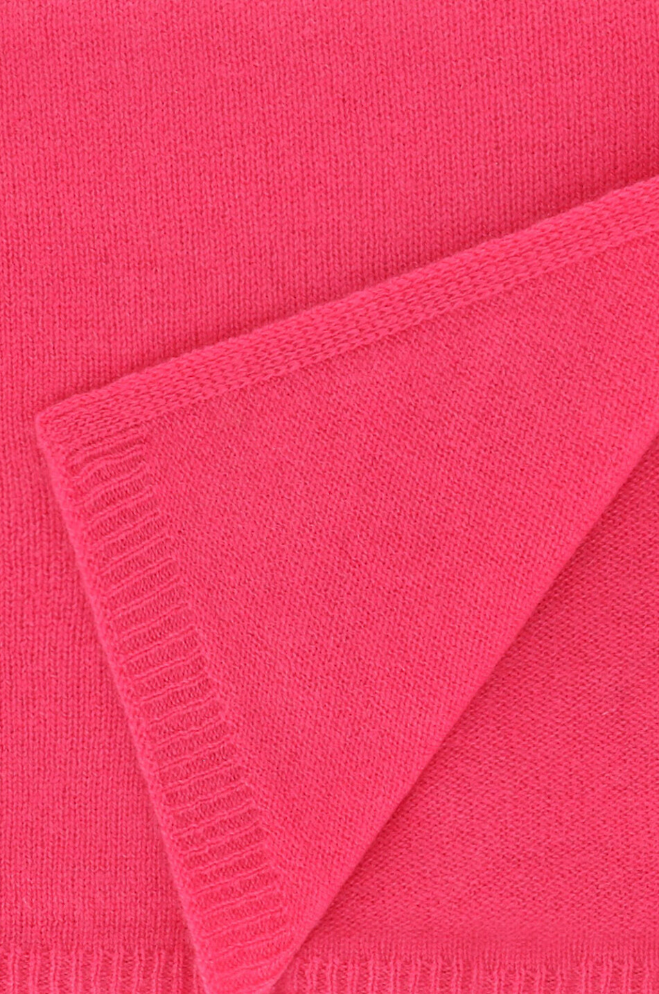 BONGÉNIE Écharpe en maille de cachemire bio Femme ROSE 2