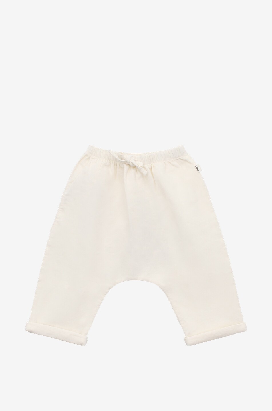 Pantalon bébé baggy en velours côtelé