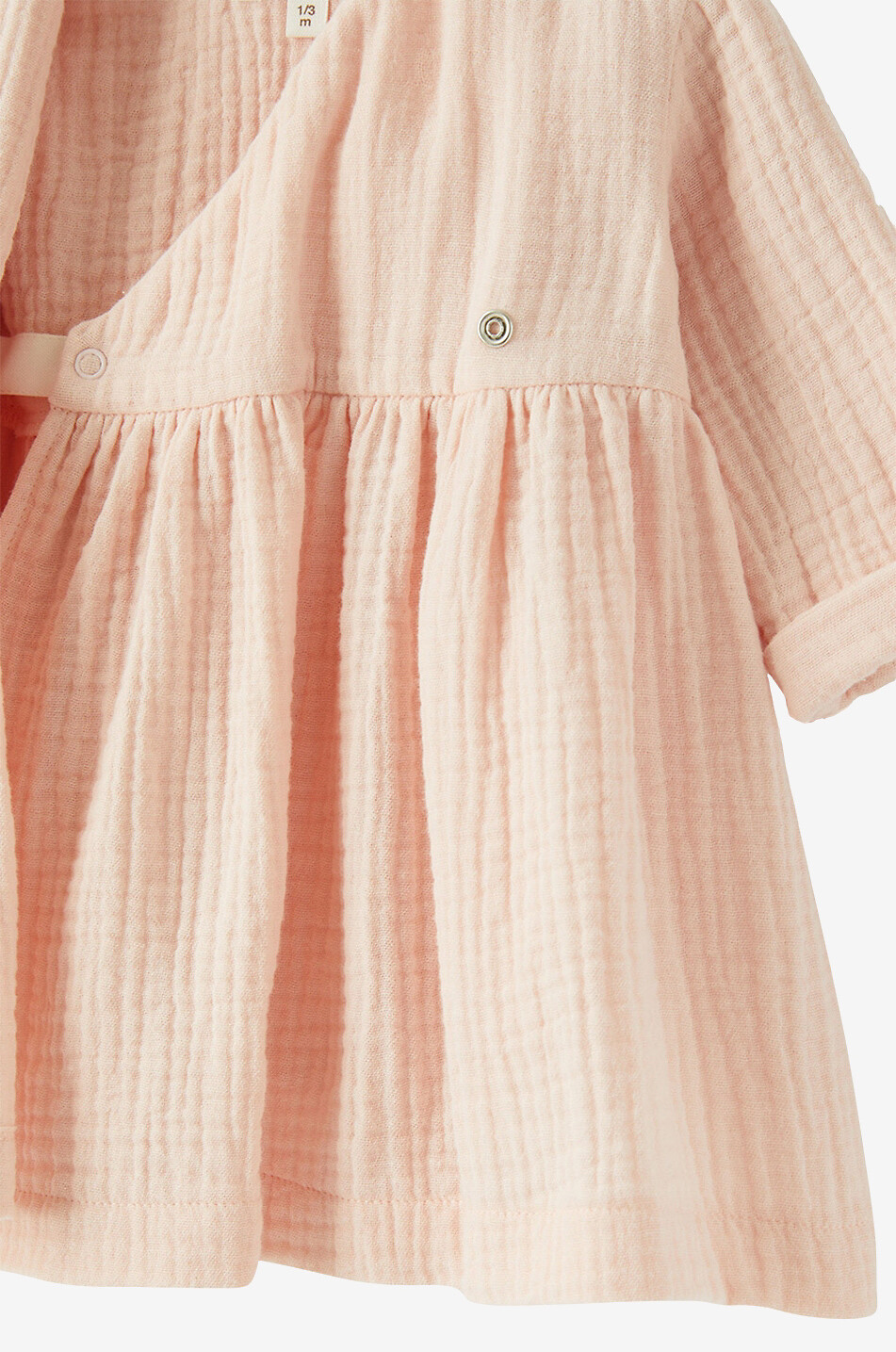 Baby-Wickelkleid aus Bio-Baumwollgaze