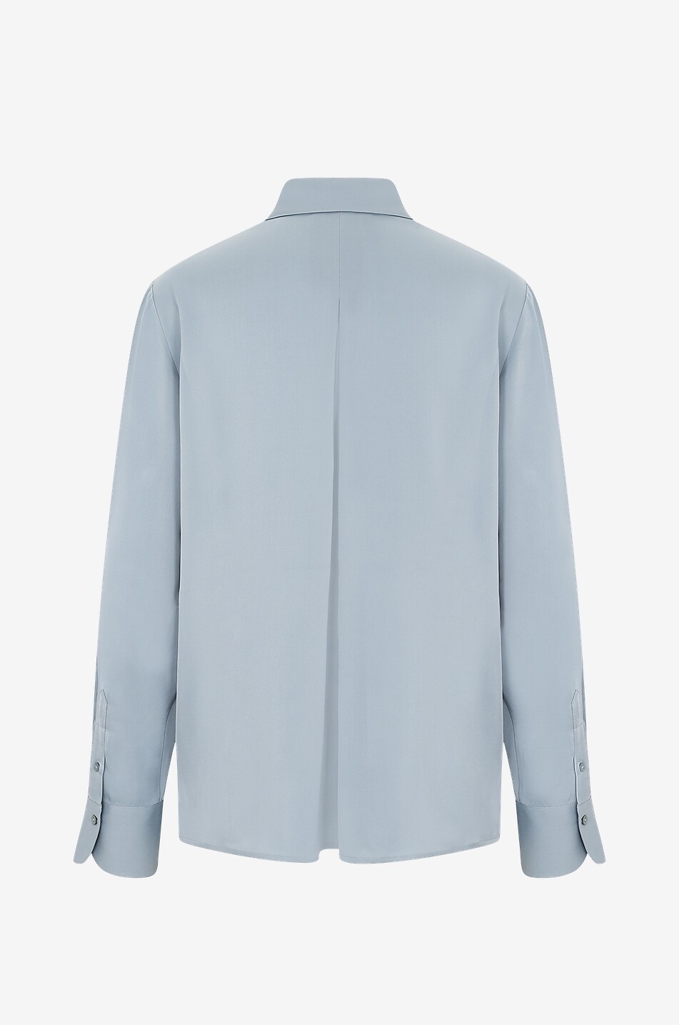 HEMISPHERE Weite Seidenbluse Hella Damen HELLBLAU 2