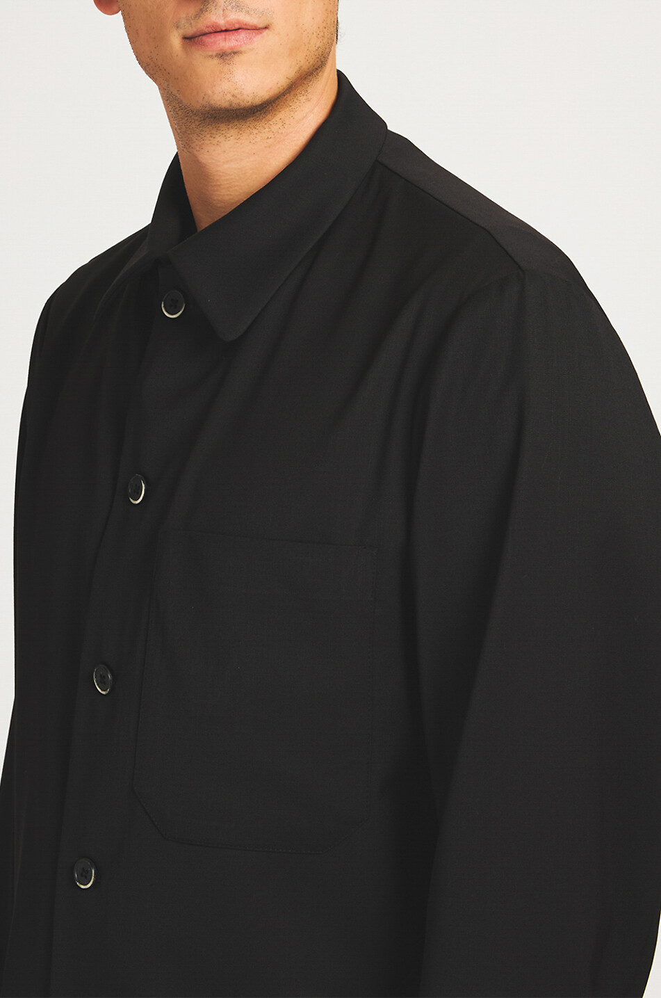 Surchemise en laine Cedrone Novento