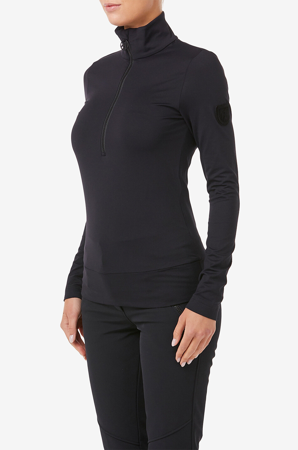 TONI SAILER First-Layer mit Stehkragen und Zip Wieka Damen SCHWARZ 2