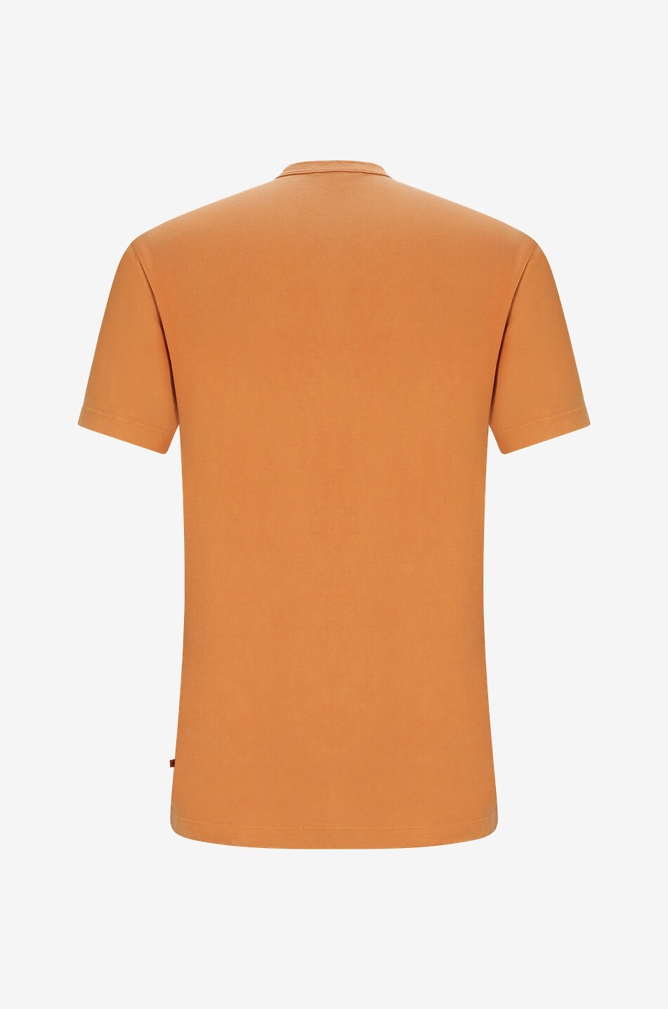 Rundhals-Kurzarm-T-Shirt aus leichtem Jersey