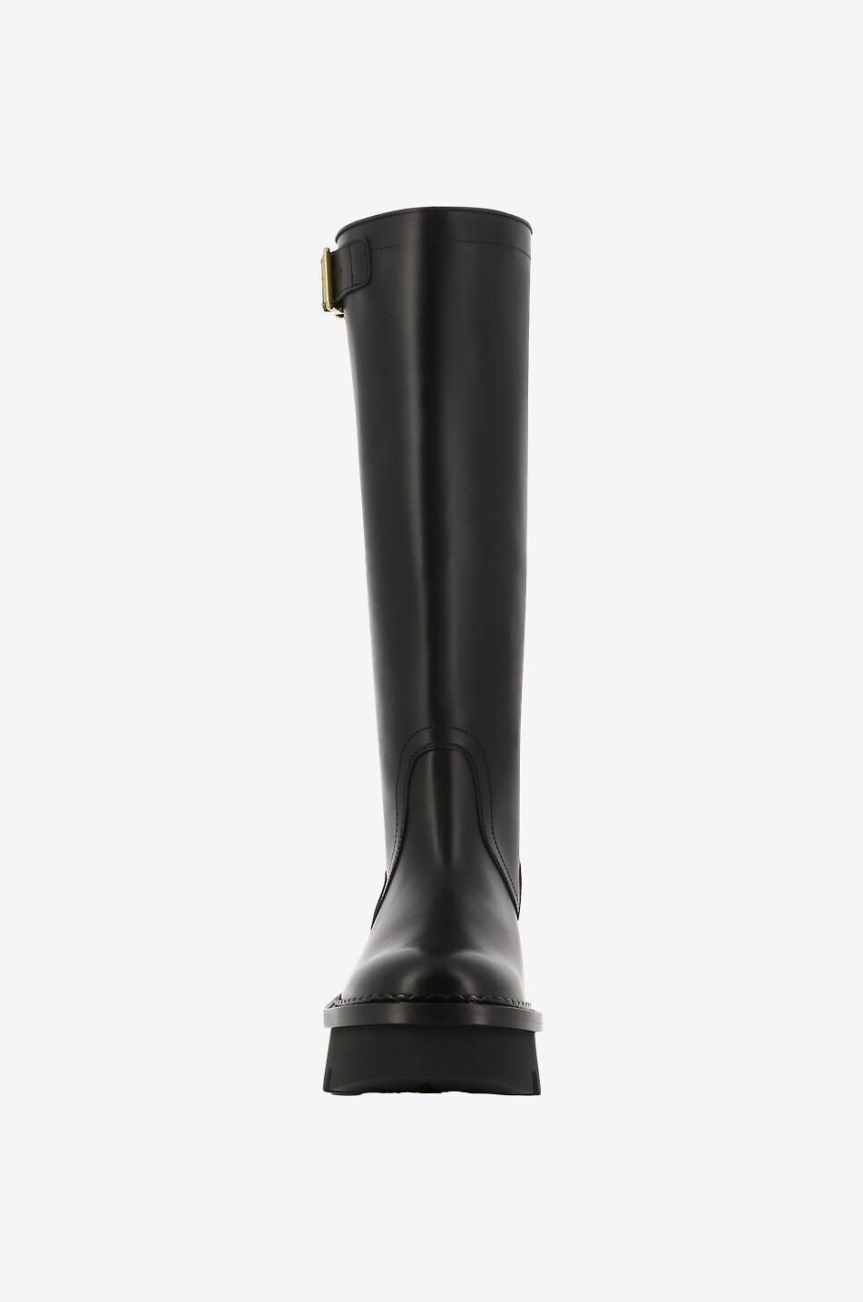 Bottes en cuir à boucle Owena 50