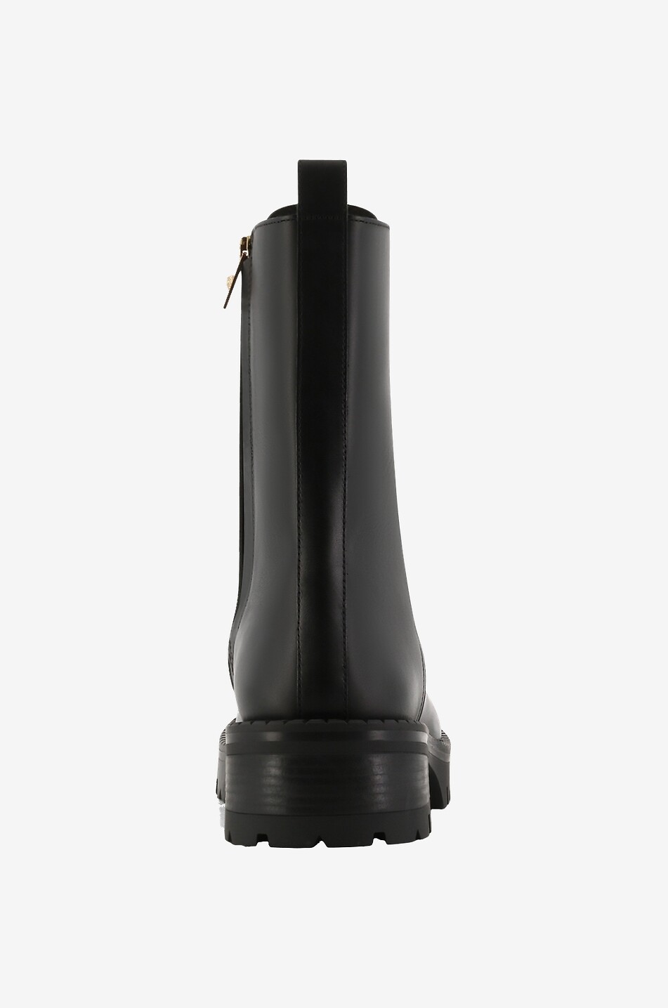 VERSACE Vagabond smooth leather lace-up ankle boots Women BLACK 4