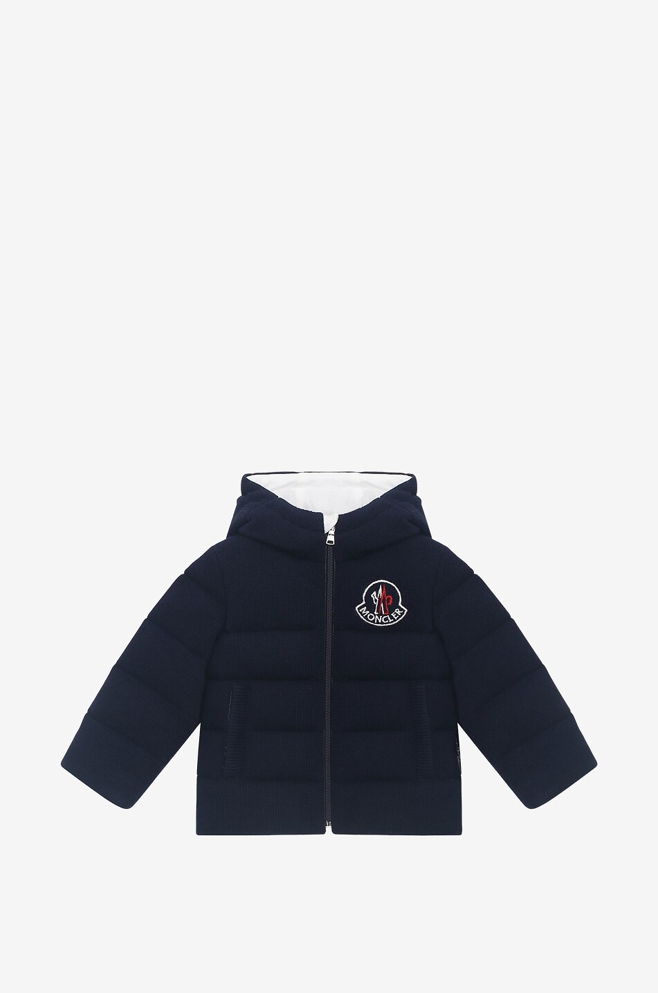 MONCLER Doudoune bébé en maille Igore Bébé BLEU FONCE 1