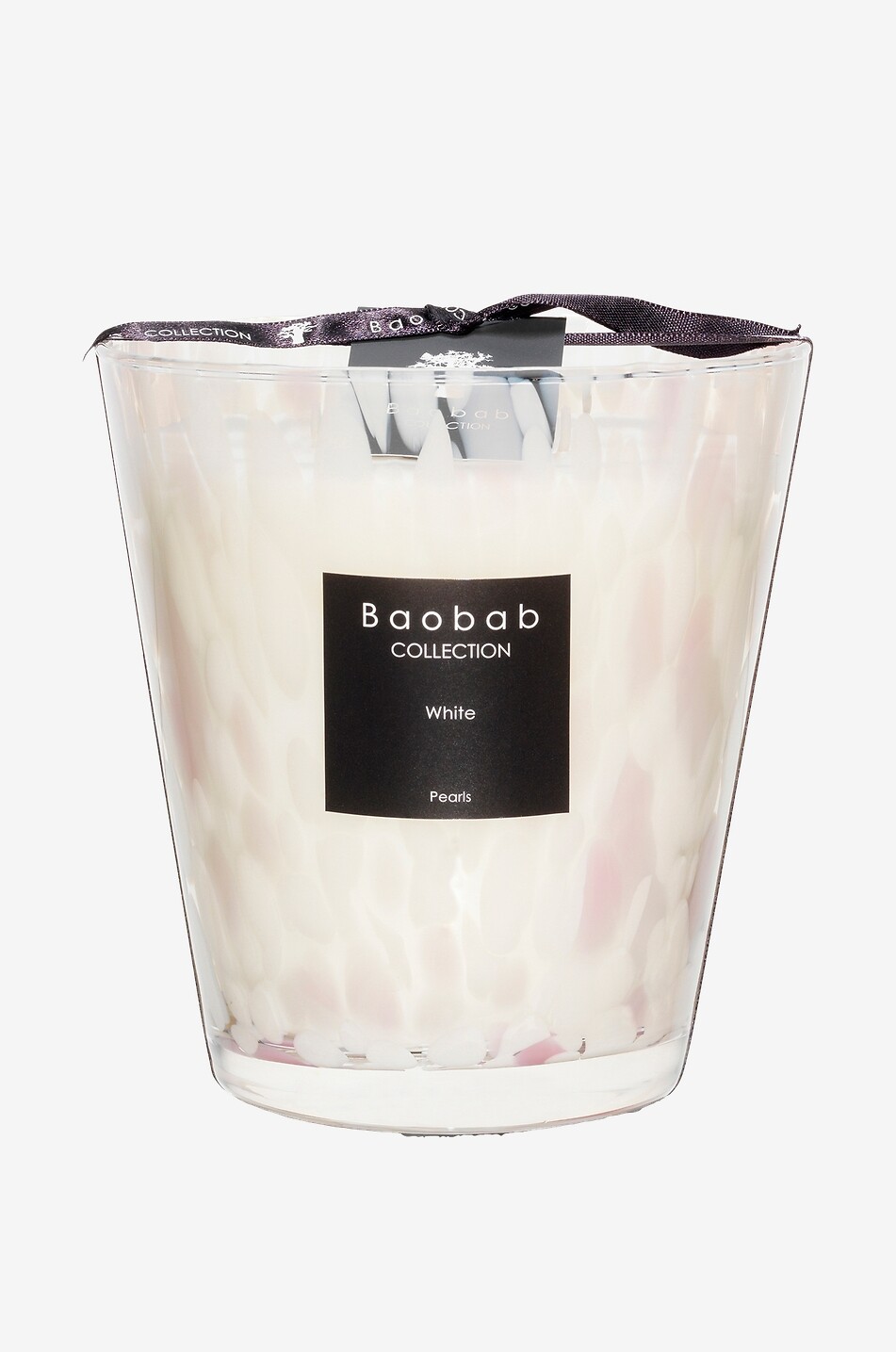 BAOBAB Duftkerze White Pearls Max 16 - 2,2 kg Haus CREMEFARBEN 1