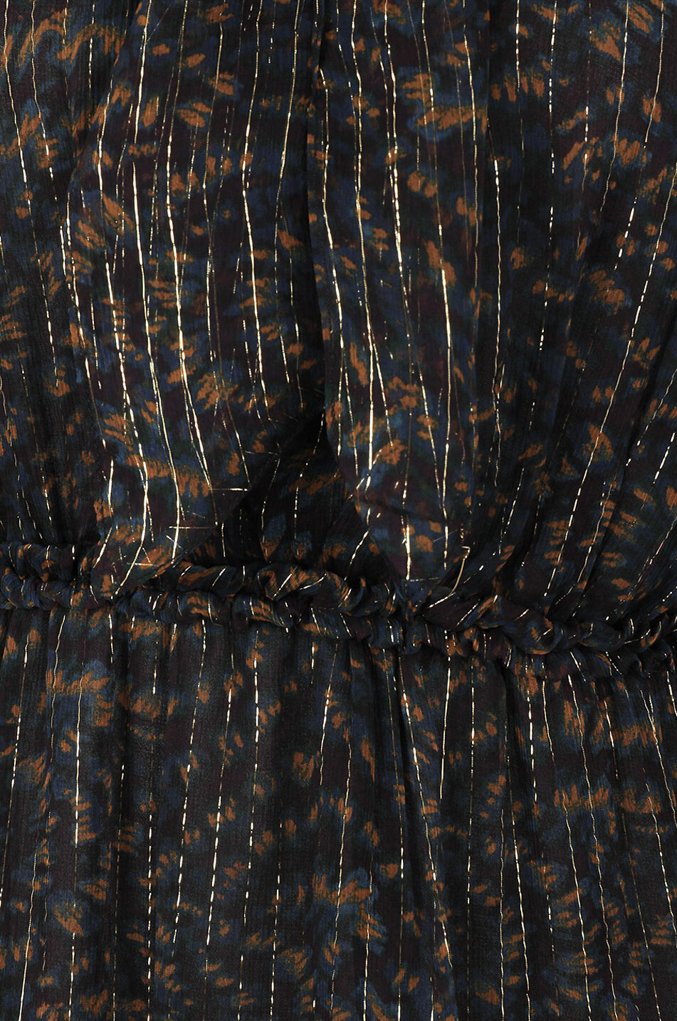 ULLA JOHNSON Robe midi en soie Idalia Femme NOIR 3