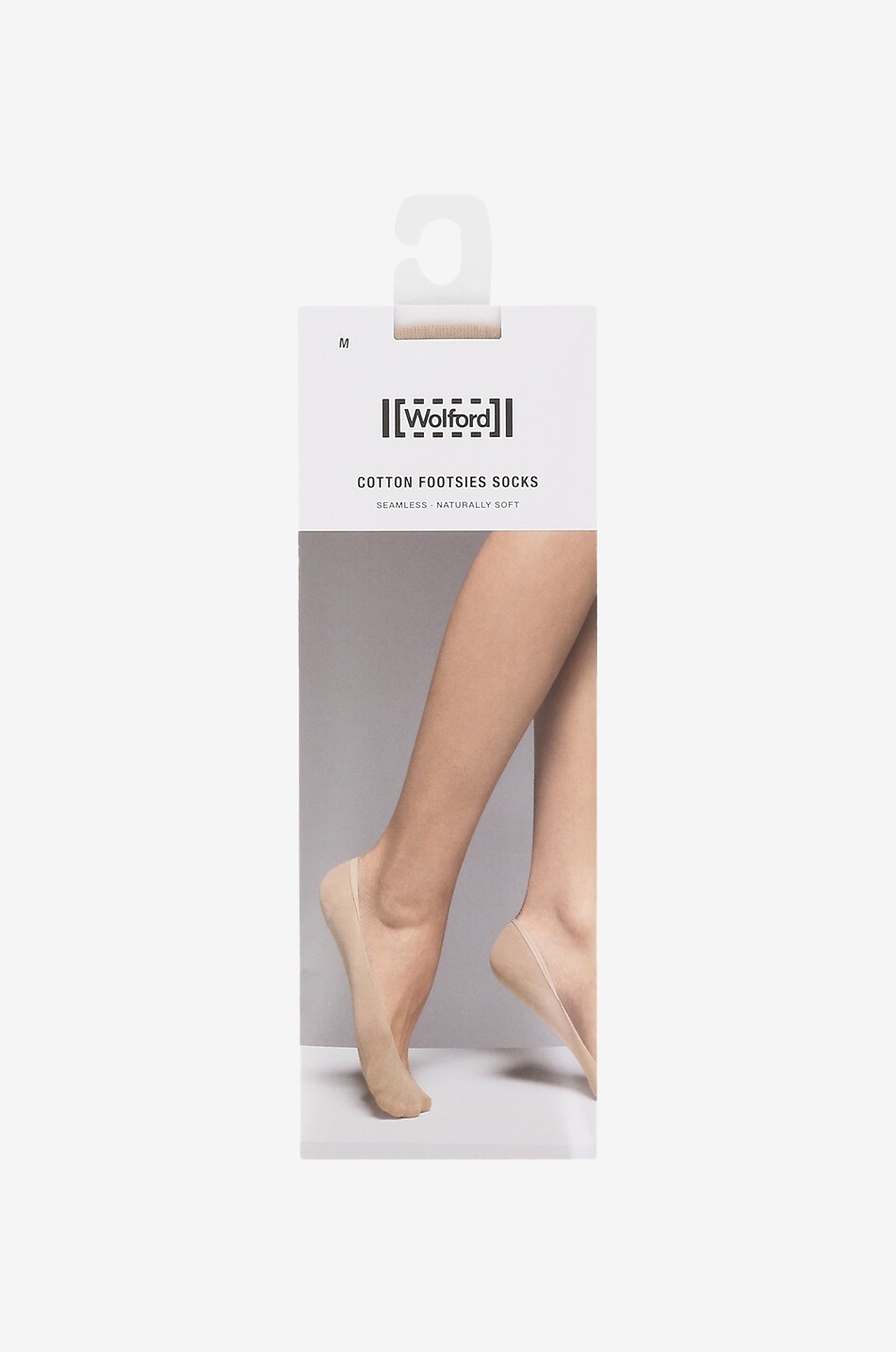 WOLFORD Footsies cotton ankle socks Women BEIGE 1