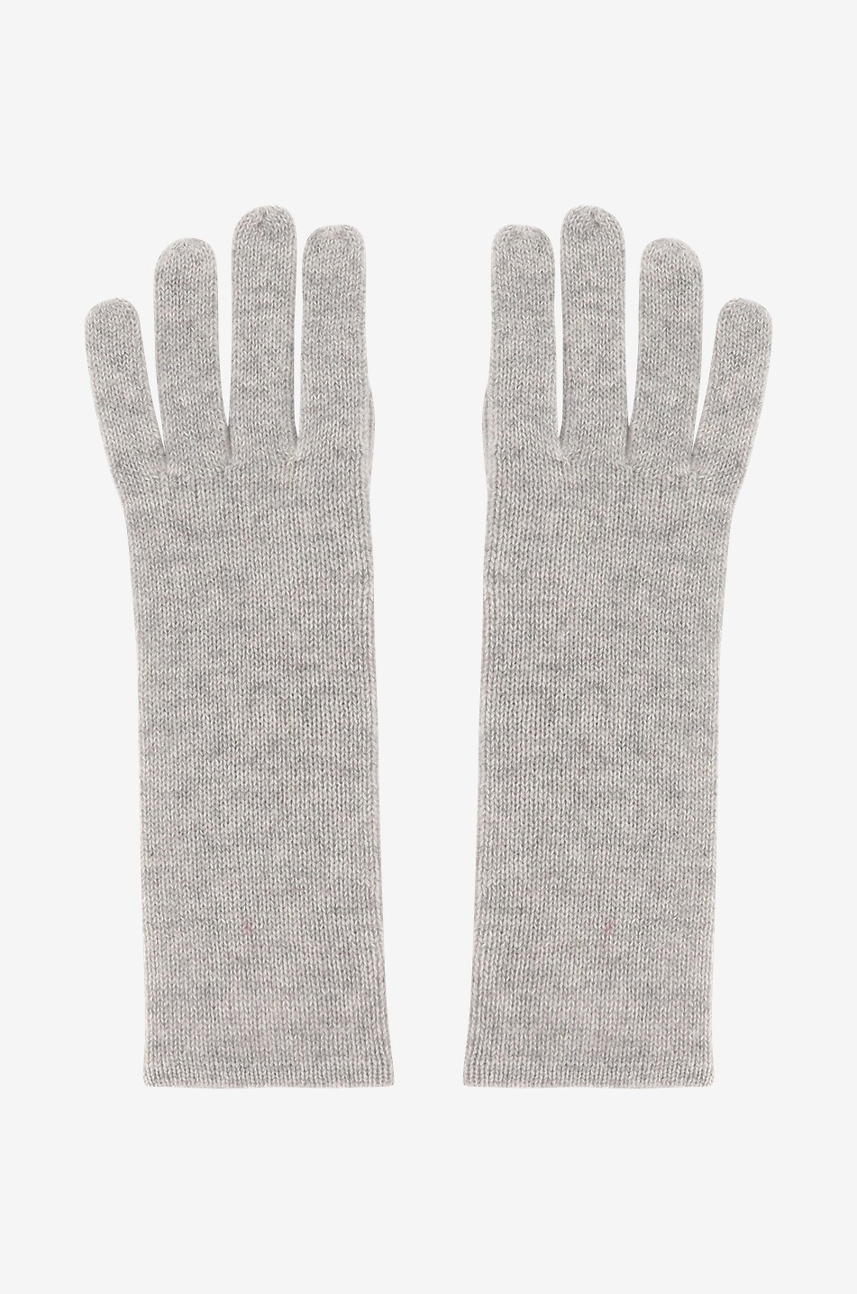 BONGENIE Gants en maille de cachemire Femme GRIS 1