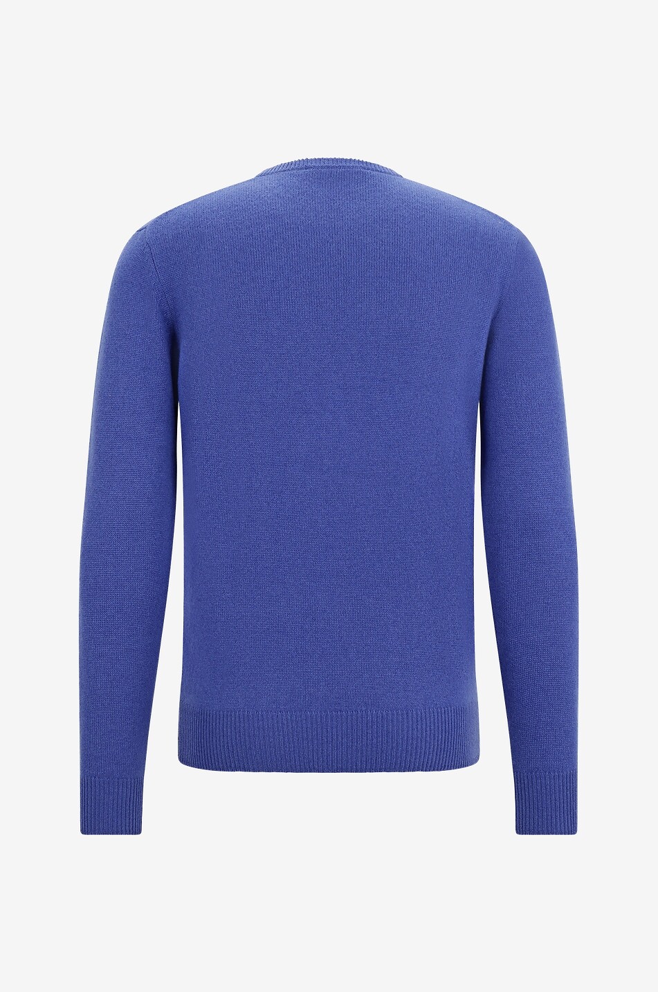 BONGÉNIE Pull à col rond en cachemire Homme BLEU MOYEN 2