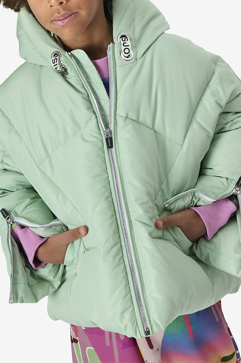 KHRISJOY Doudoune pour garçon Puff Garçon VERT 3