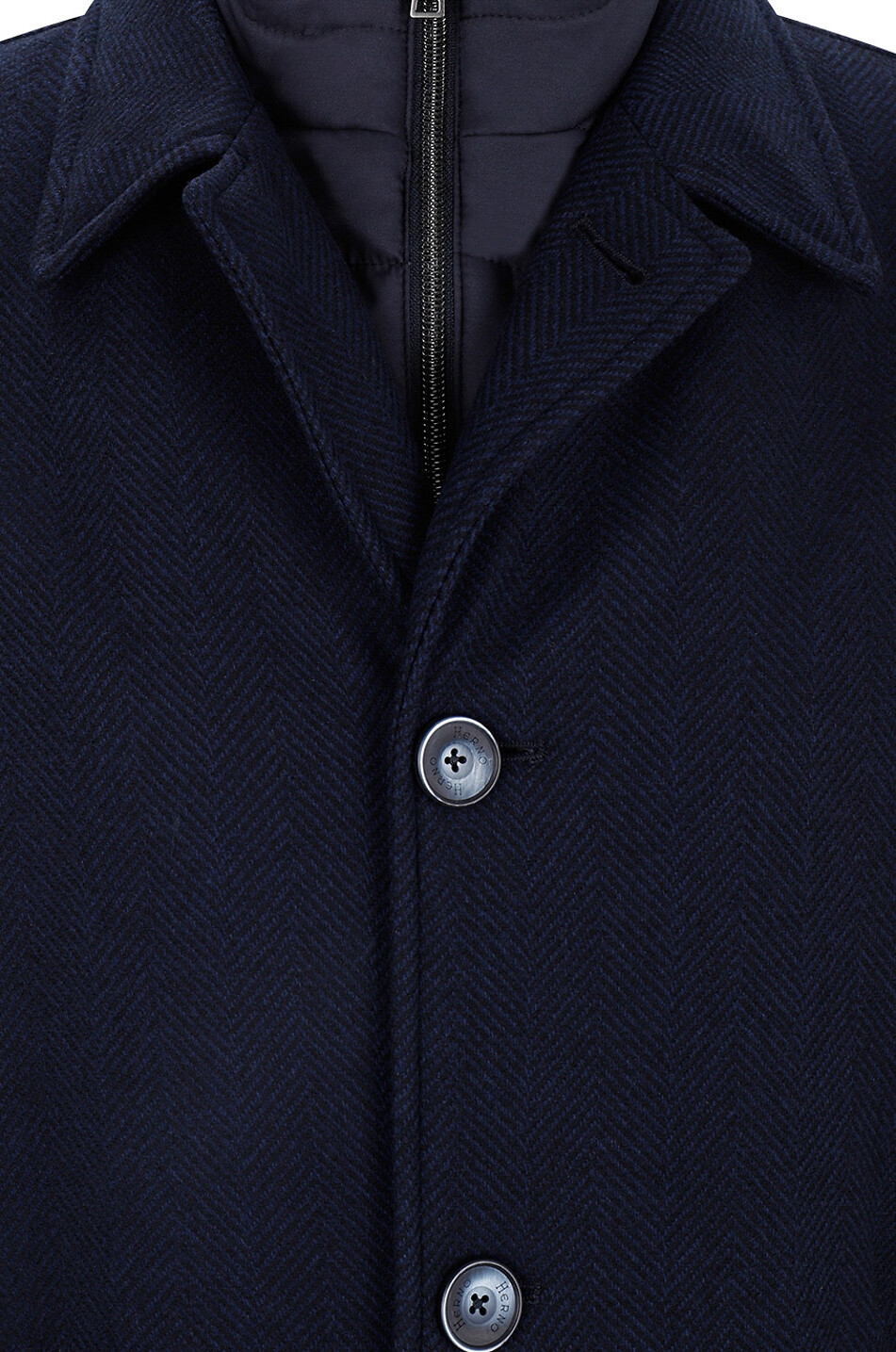Nuage virgin wool long coat