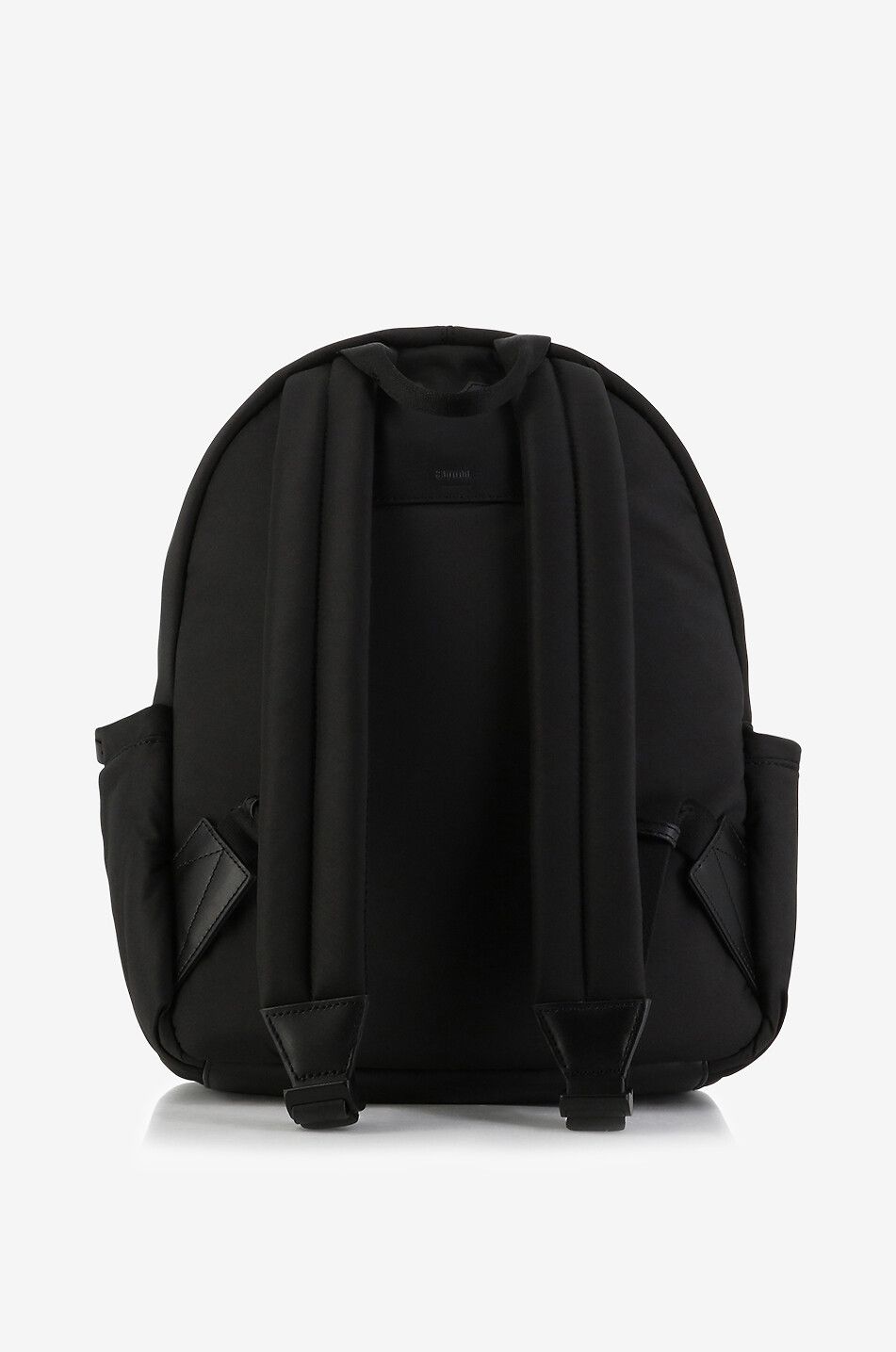 AMI Ami de Coeur nylon canvas backpack Men BLACK 5