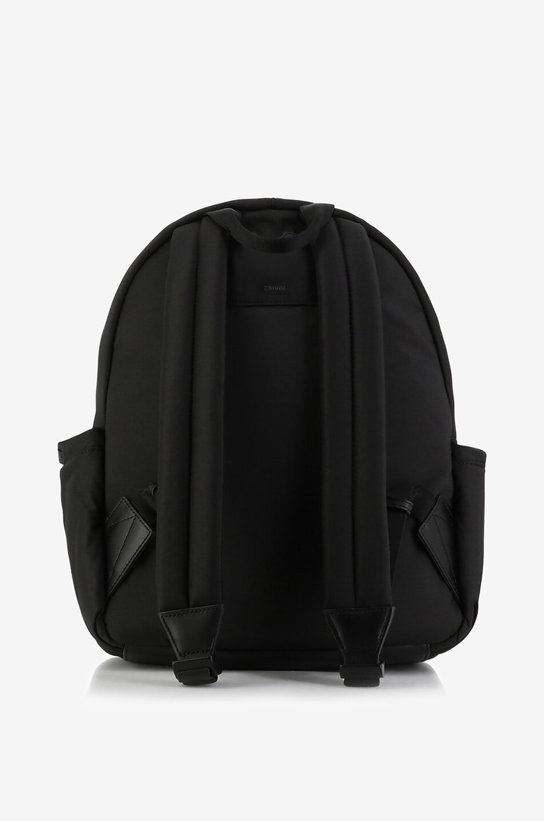 AMI Ami de Coeur nylon canvas backpack Men BLACK 3