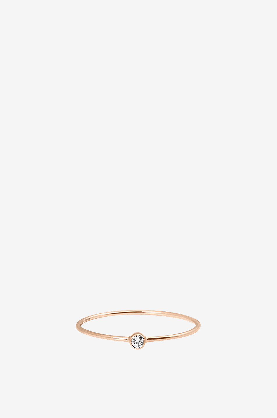 VANRYCKE Ring aus Roségold und Diamant One Damen ROSA 1