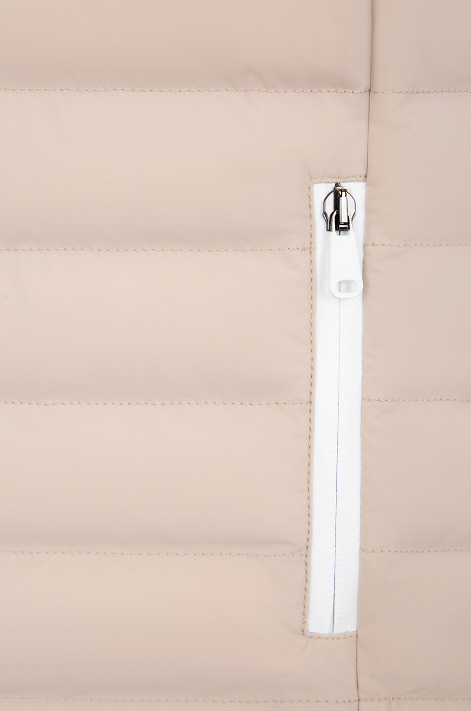 BRUNELLO CUCINELLI Monile coated nylon sleeveless puffer jacket Women BEIGE 3