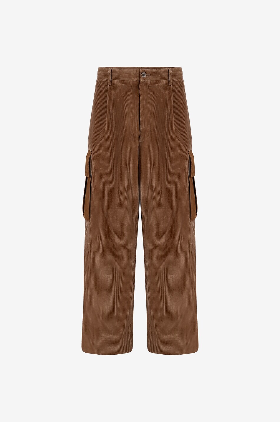 Corduroy cargo trousers