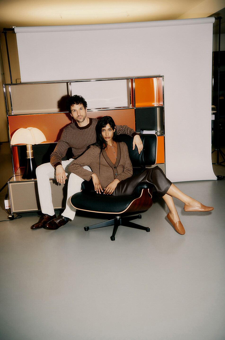 Polo ajusté en maille côtelée Danae