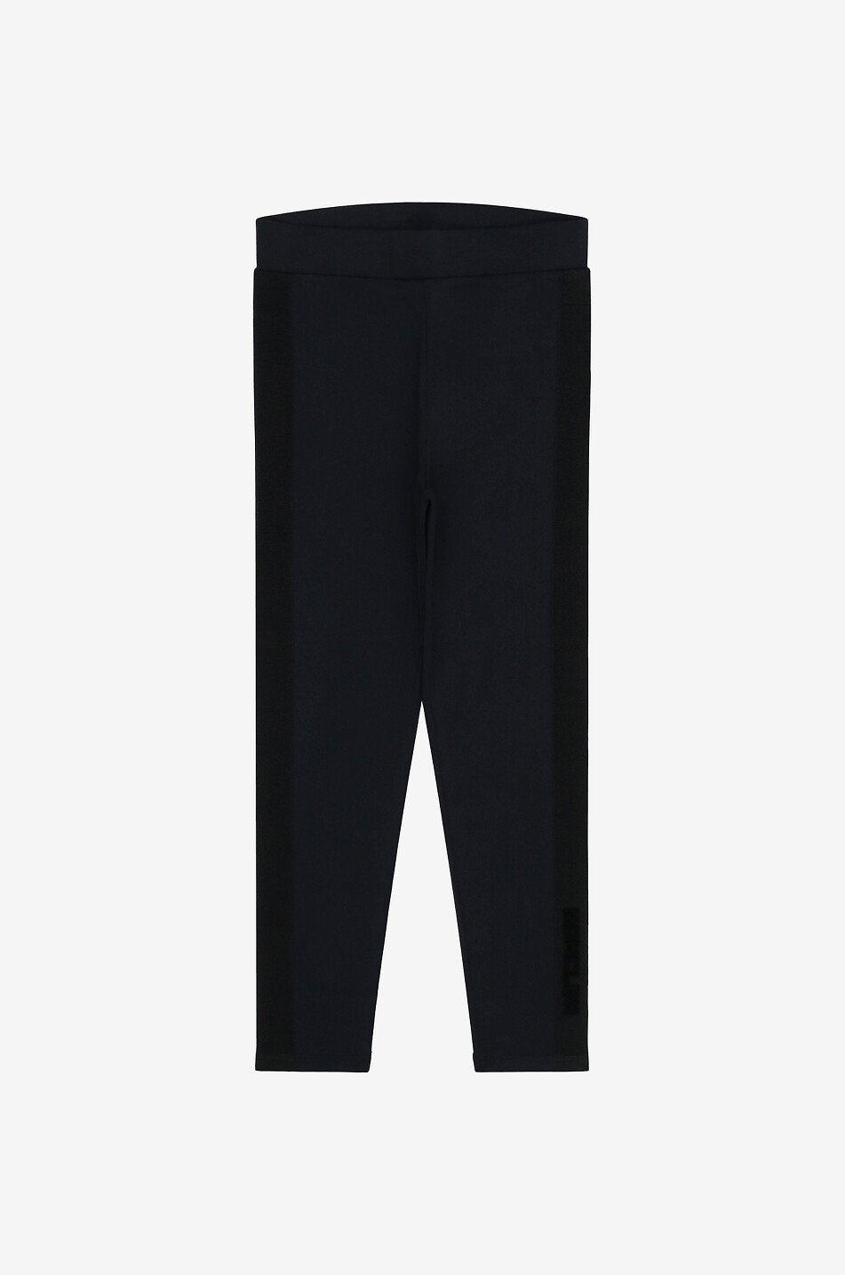 MONCLER Mädchen-Leggings aus technischem Jersey mit Seitenstreifen Mädchen SCHWARZ 1