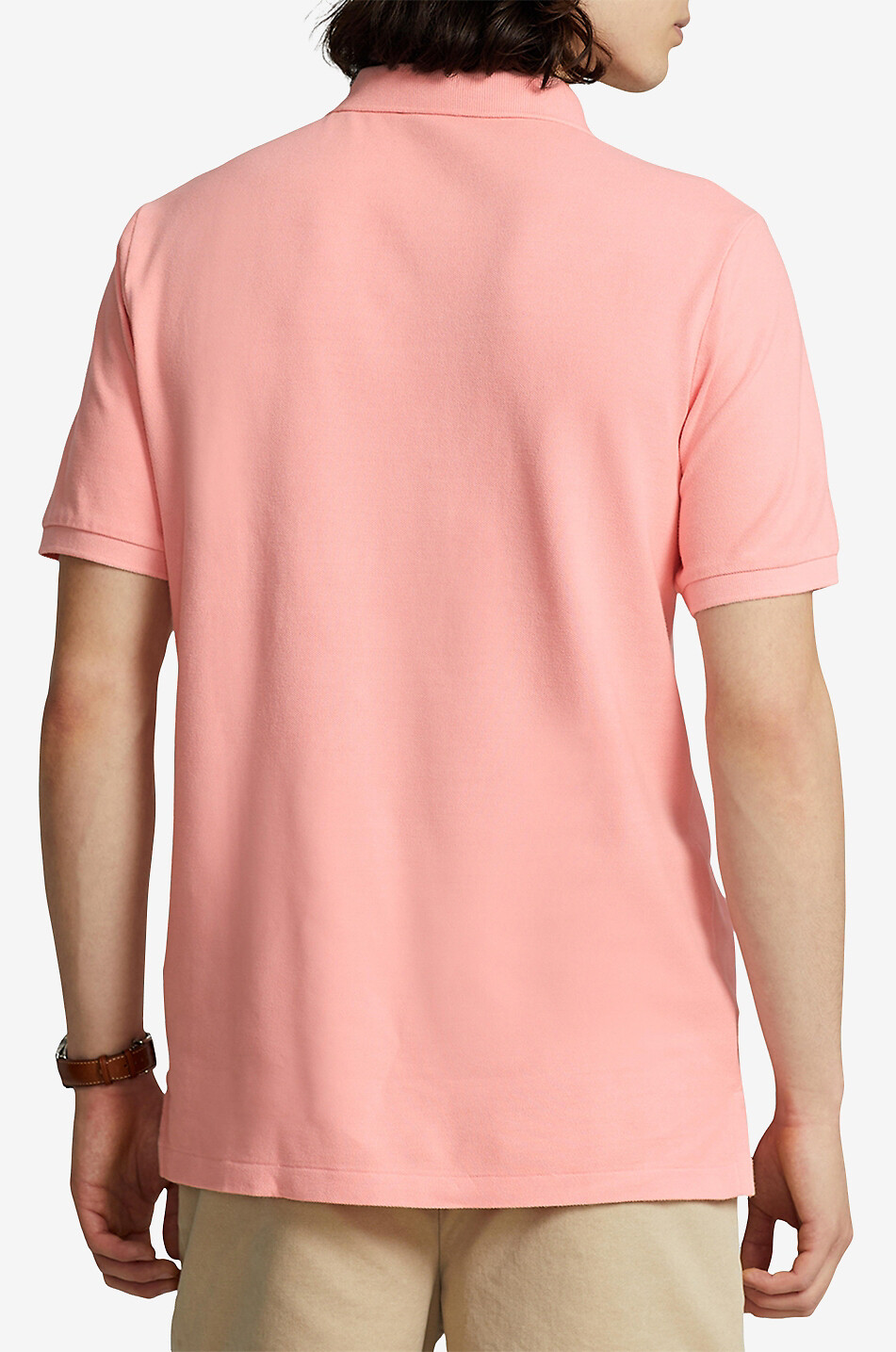 POLO RALPH LAUREN Kurzarm-Polohemd aus Baumwollpiqué Pony Herren HELLROSA 3