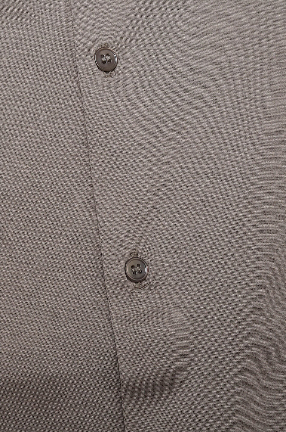 PAOLO PECORA Slim-Fit-Hemd mit Mandarinkragen Herren GRAU 3