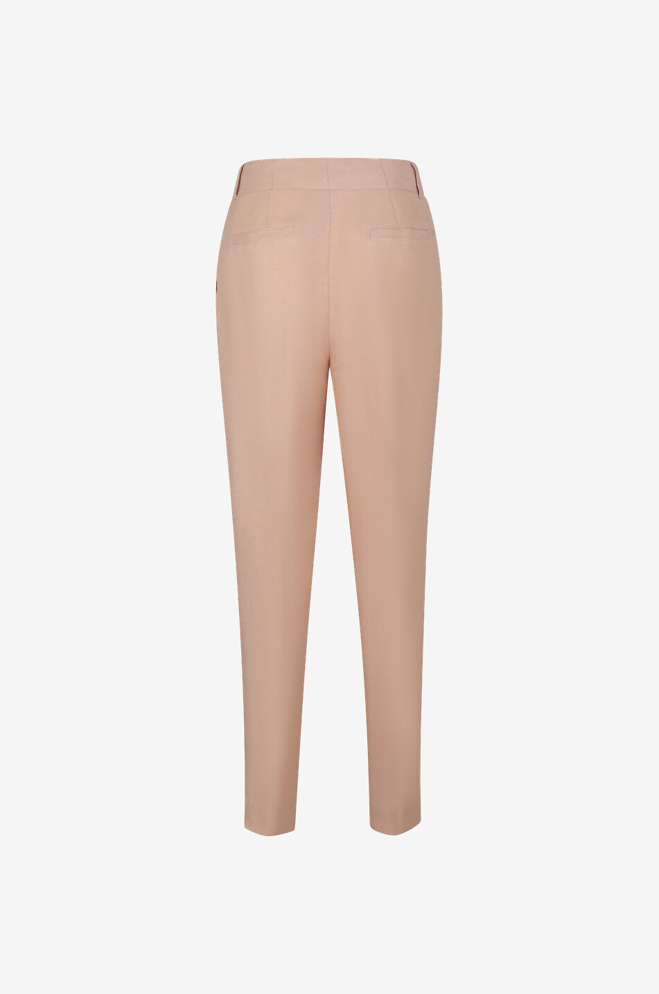 IBLUES Pantalon droit en lin Footing Femme Beige clair 2