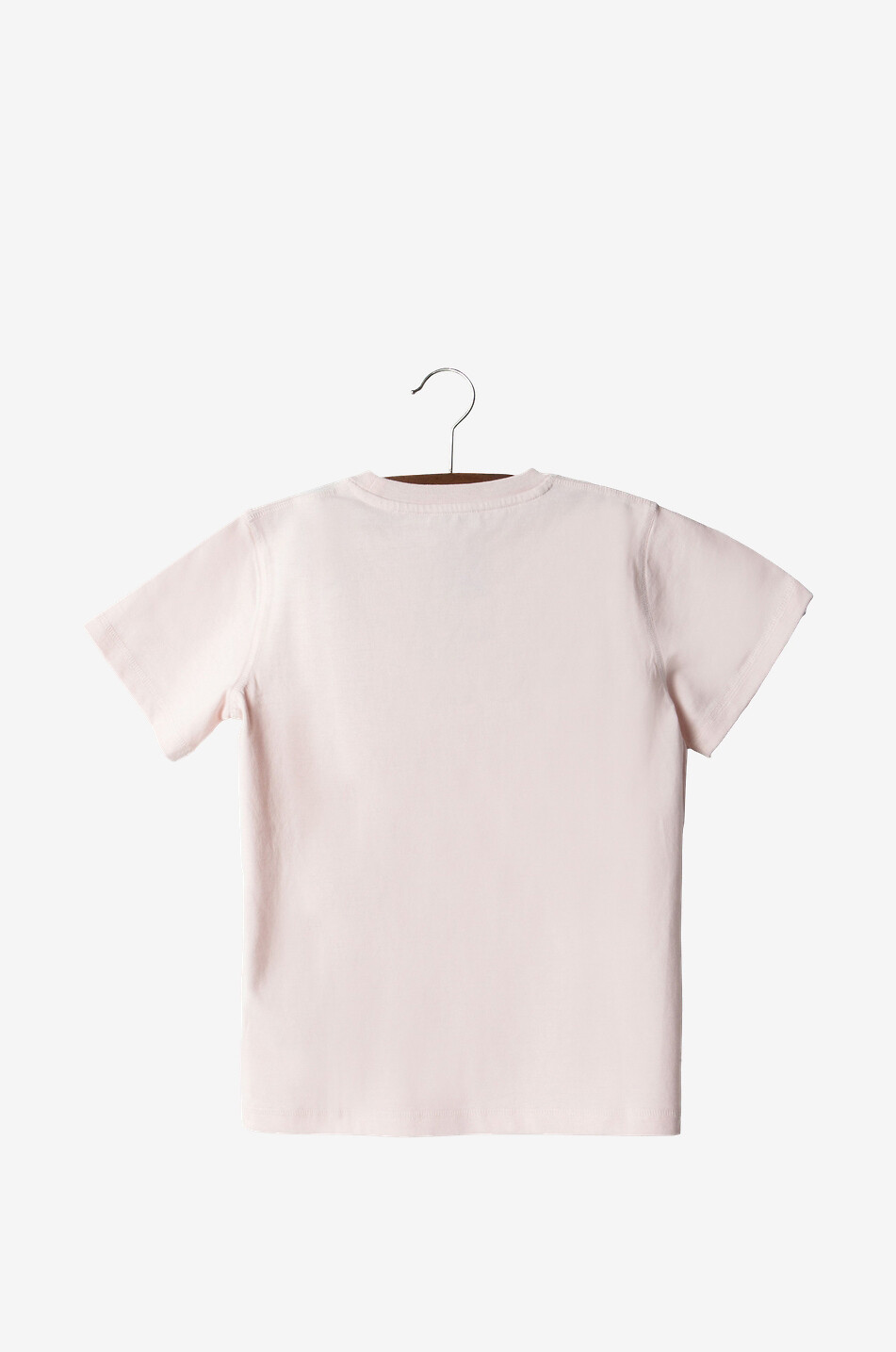 MONCLER Kinder-T-Shirt mit kurzen Ärmeln und Stickerei Born to Protect Mädchen HELLROSA 2